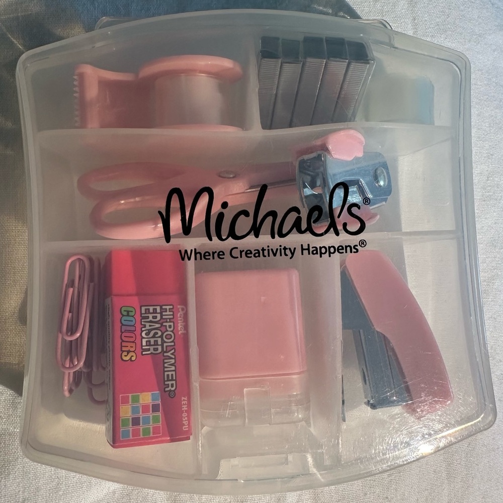 Michaels mini stationary kit pink - Picture 3 of 4